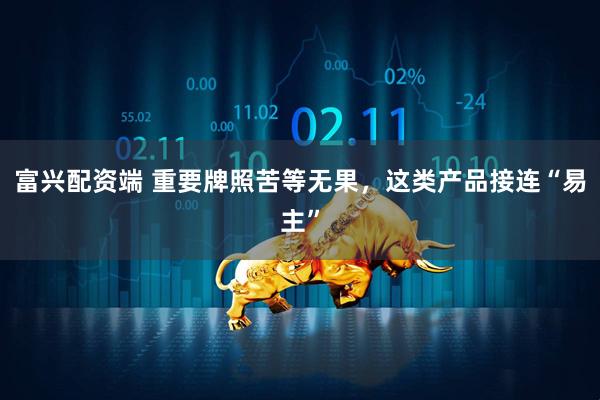富兴配资端 重要牌照苦等无果，这类产品接连“易主”
