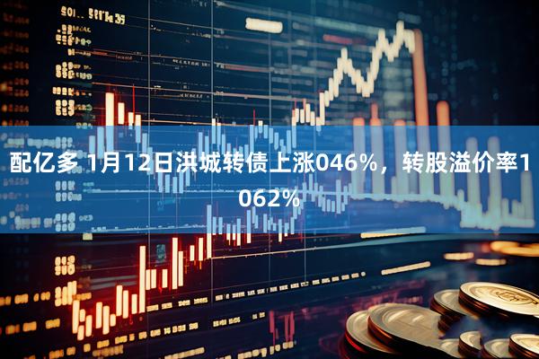 配亿多 1月12日洪城转债上涨046%，转股溢价率1062%